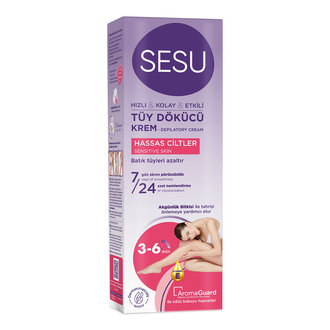 Sesu Tüy Dökücü Krem Hassas Ciltler 100 Ml