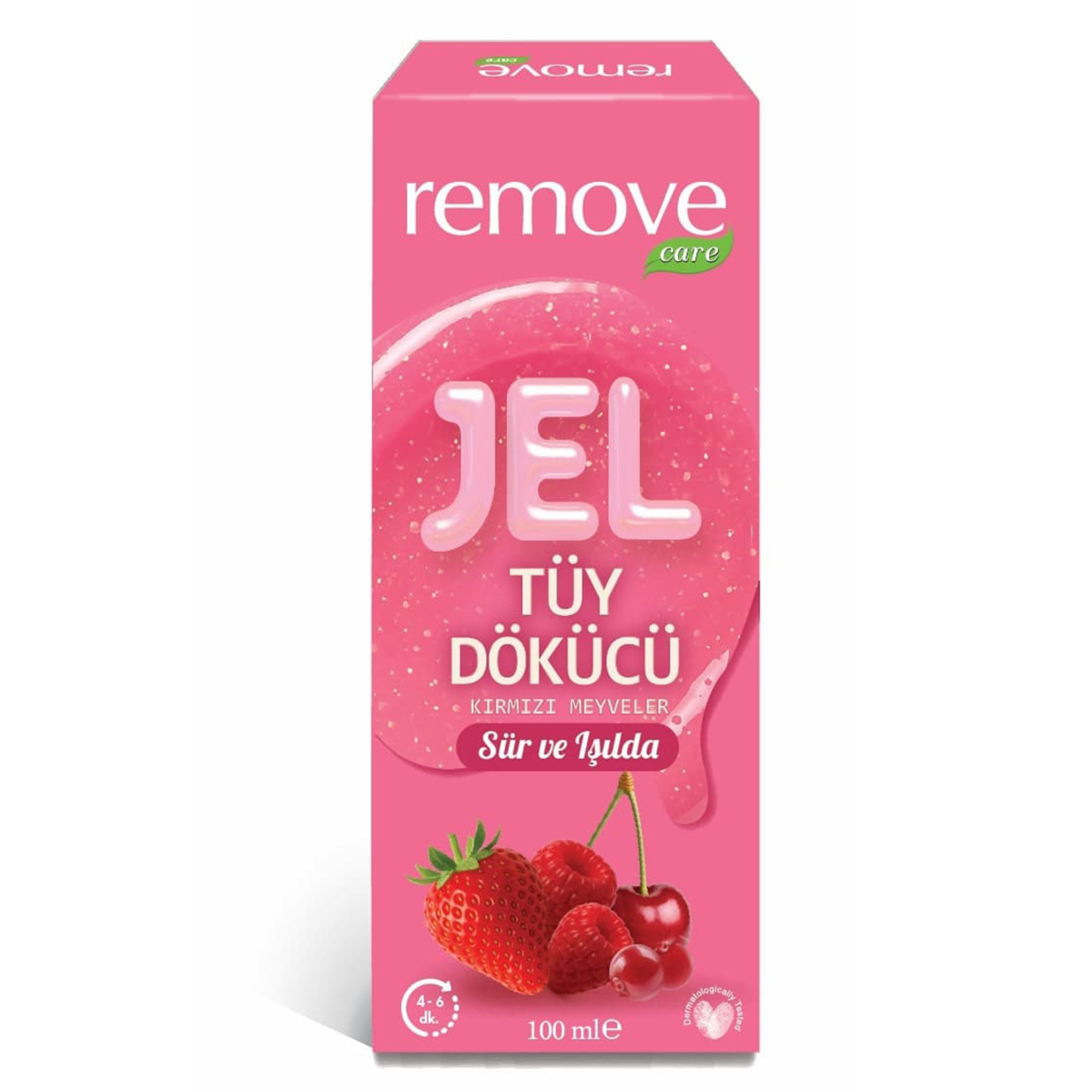 Remove Care Tüy Dökücü Jel Kırmızı Meyveler 100 Ml