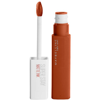Maybelline New York Super Stay Matte Ink Likit Mat Ruj - 135 Globe-Trotter - Kahverengi