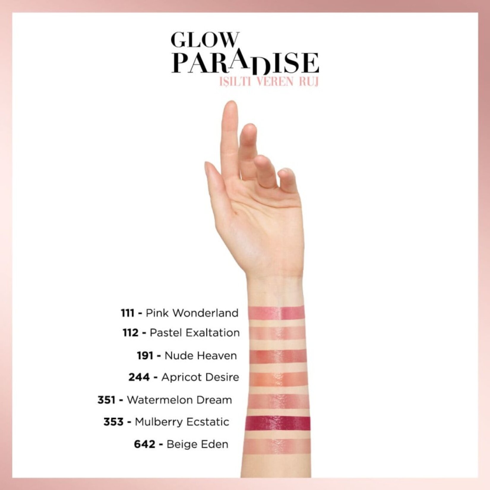 L'Oréal Paris Glow Paradise Balm-in-Lipstick - Işıltı Veren Ruj 191 Nude Heaven - Görsel 5