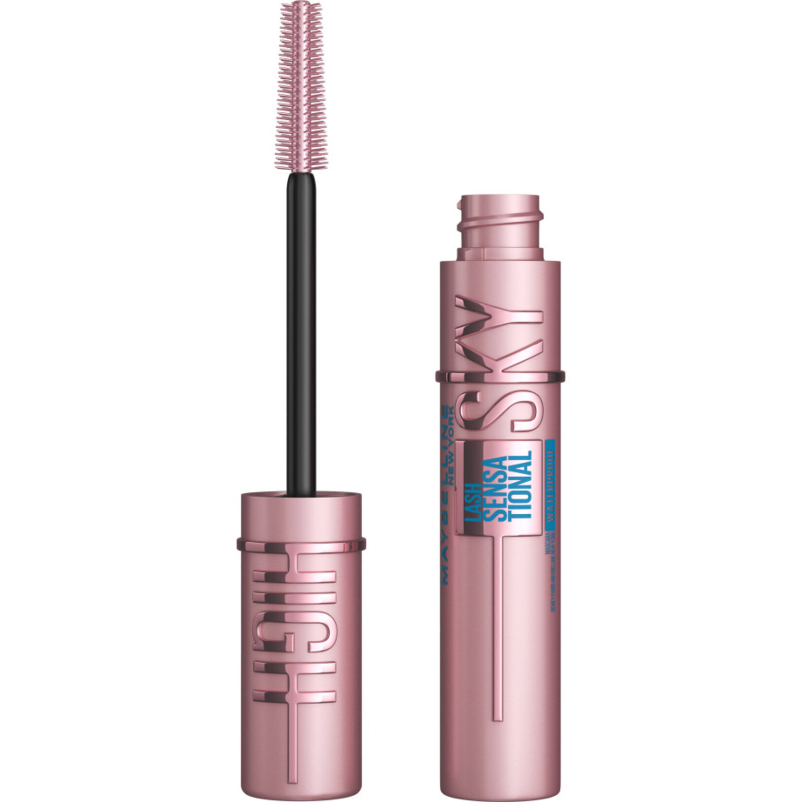 Maybelline New York Lash Sens Sky High Suya Dayanıklı Maskara - Görsel 1
