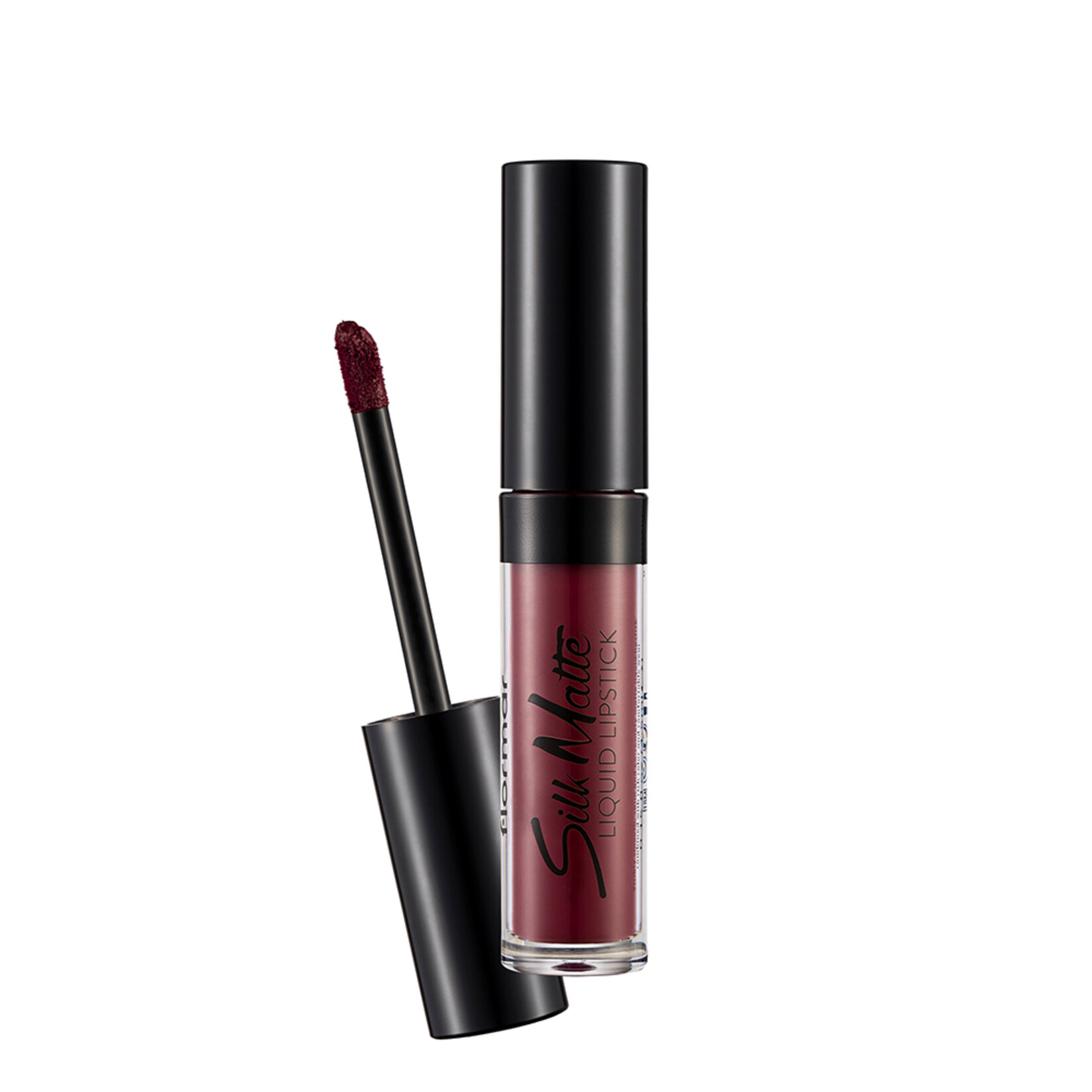 Flormar Silk Matte Uzun Süre Kalıcı İpeksi Dokulu Likit Mat Ruj - 008 Dark Violet - Görsel 1