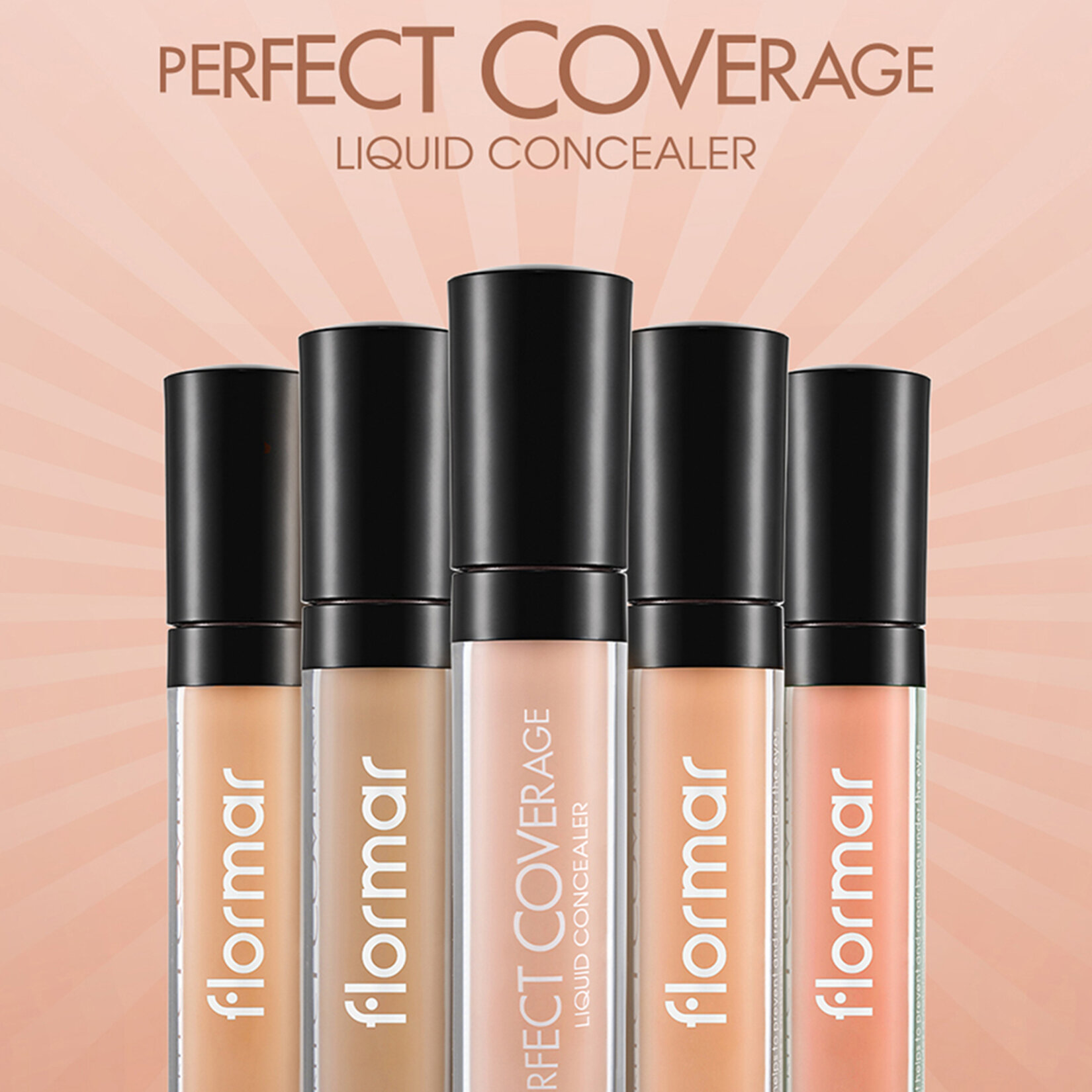 Flormar Perfect Coverage İnce Yapılı ve Doğal Bitişli Likit Kapatıcı - 030 Light - Görsel 5