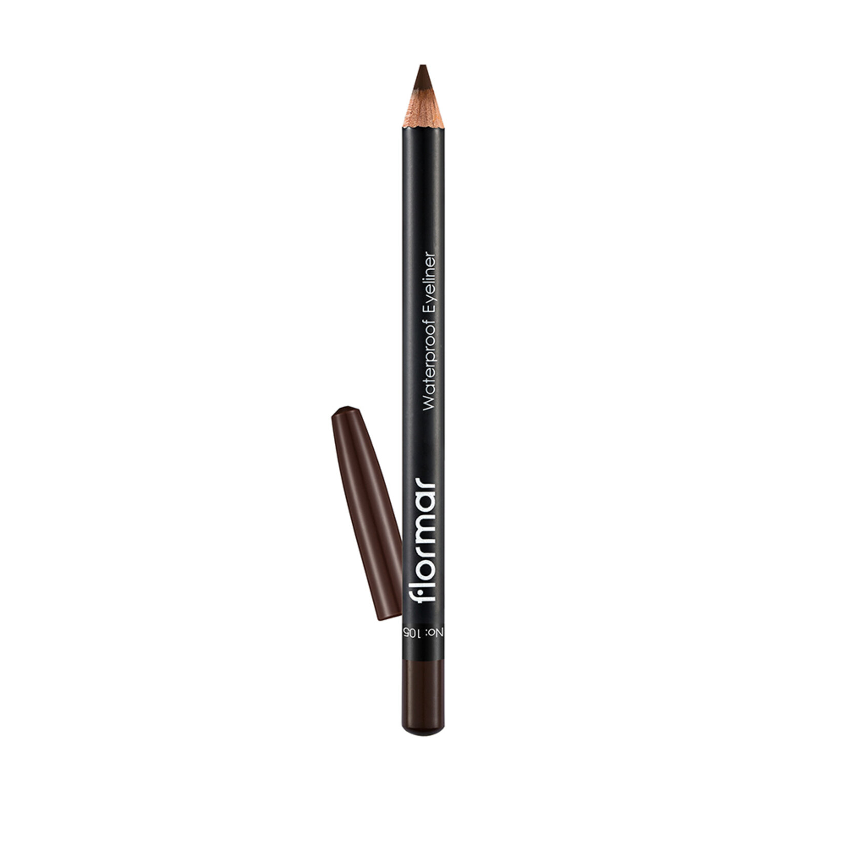 Flormar Sudan Etkilenmeyen Yoğun Pigmentli Mat Göz Kalemi - 105 Warm Brown - Görsel 1
