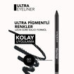 Flormar Ultra Eyeliner Yoğun Renk Veren Kremsi Dokulu Göz Kalemi - 001 Black - Görsel 5