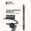 Flormar Ultra Eyeliner Yoğun Renk Veren Kremsi Dokulu Göz Kalemi - 016 Dark Grey - Görsel 5