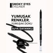 Flormar Smoky Eyes Gölgelendirici Aplikatörlü Göz Kalemi - 001 Carbon Black - Görsel 5