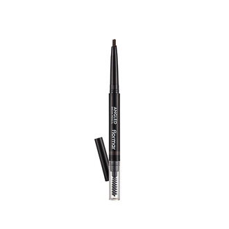 Flormar Angled Kesik Uçlu Kendinden Fırçalı Asansörlü Kaş Kalemi - 004 Dark Brown