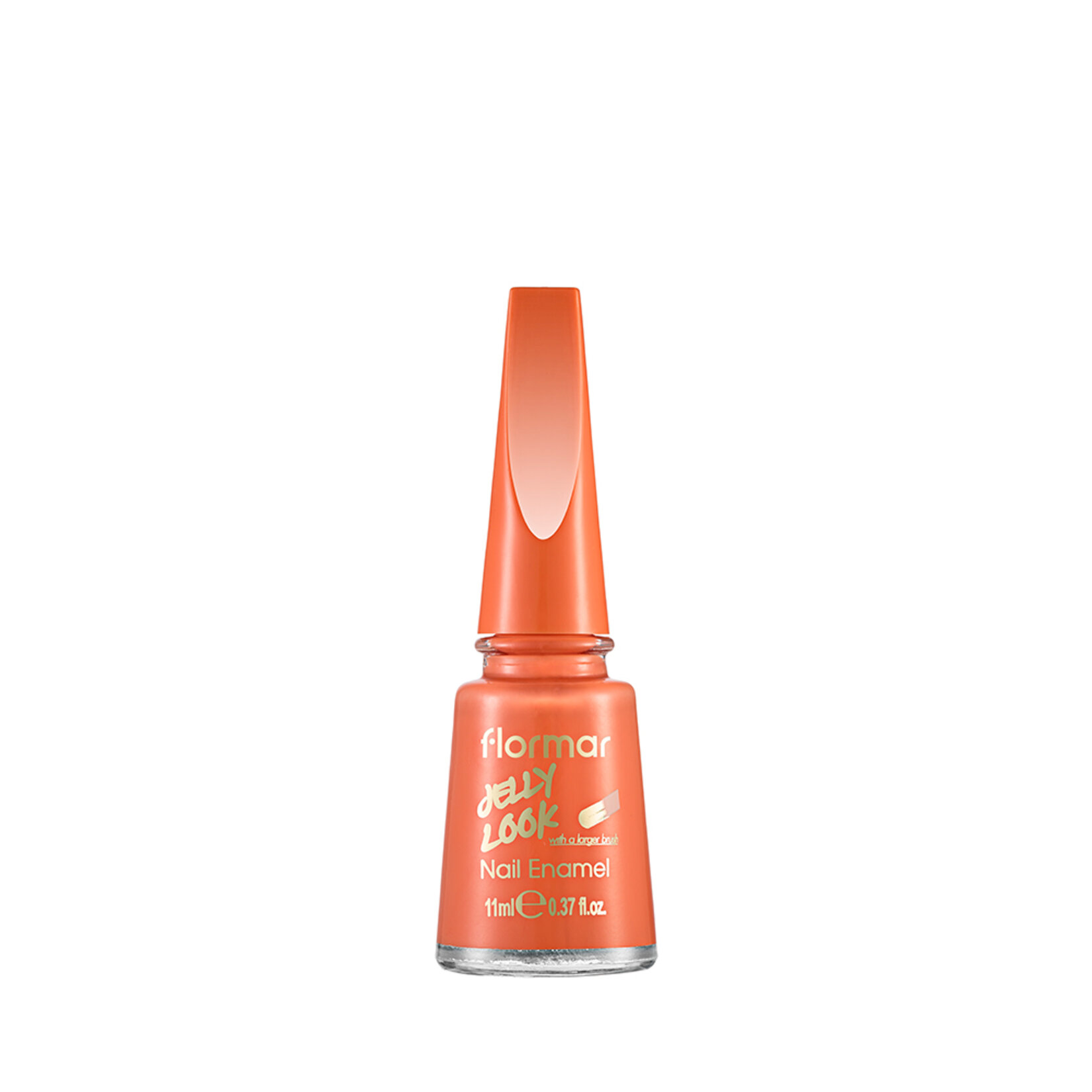 Flormar Jelly Look Yoğun Renk Veren Jel Tırnak Görünümlü Parlak Oje - 003 Coral Red - Görsel 1