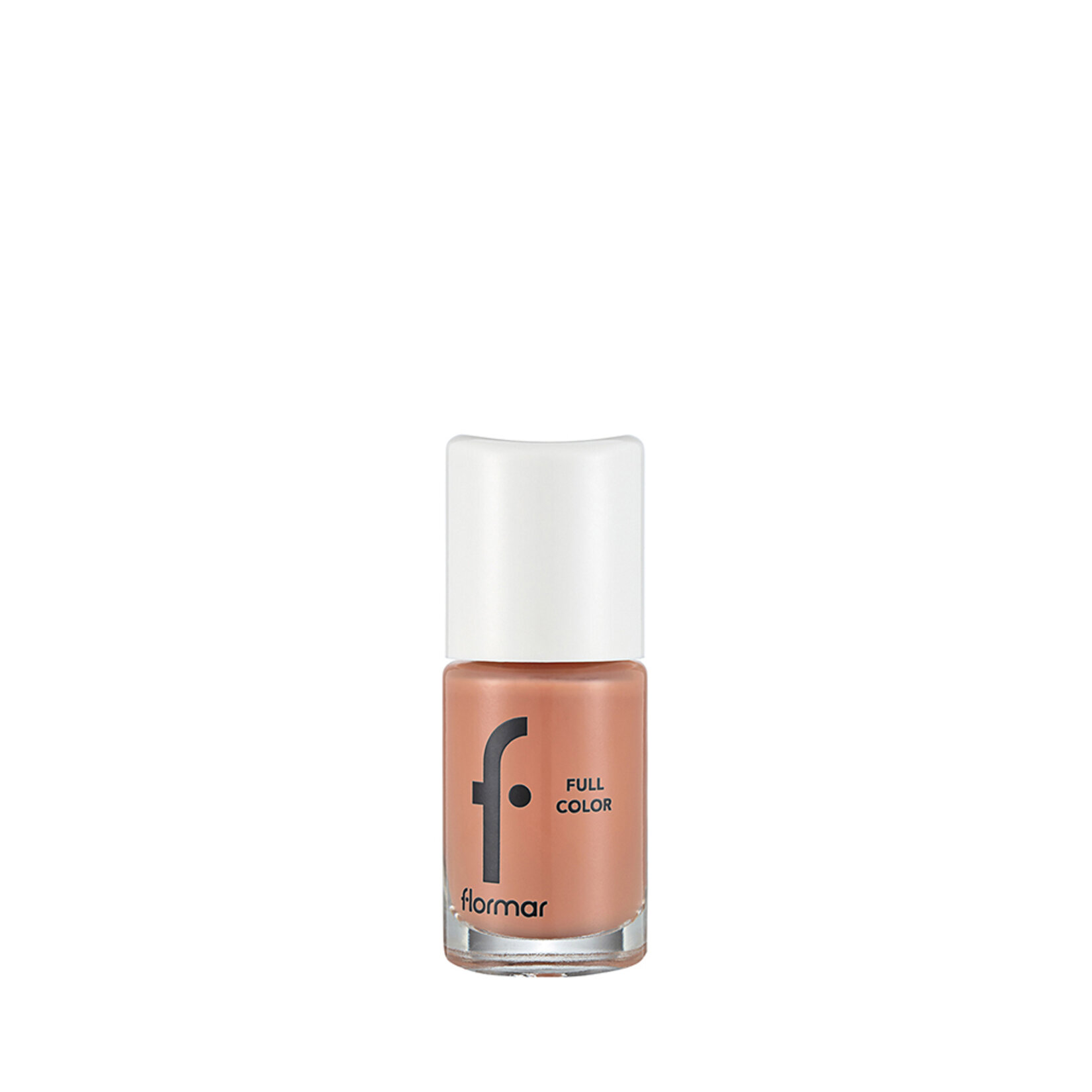 Flormar Full Color Yoğun Renk Veren İnce Yapılı Oje - FC45 Peach Sparkler - Görsel 1