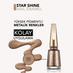 Flormar Star Shine Yoğun Renk Veren Metalik Oje - 002 Famous - Görsel 4