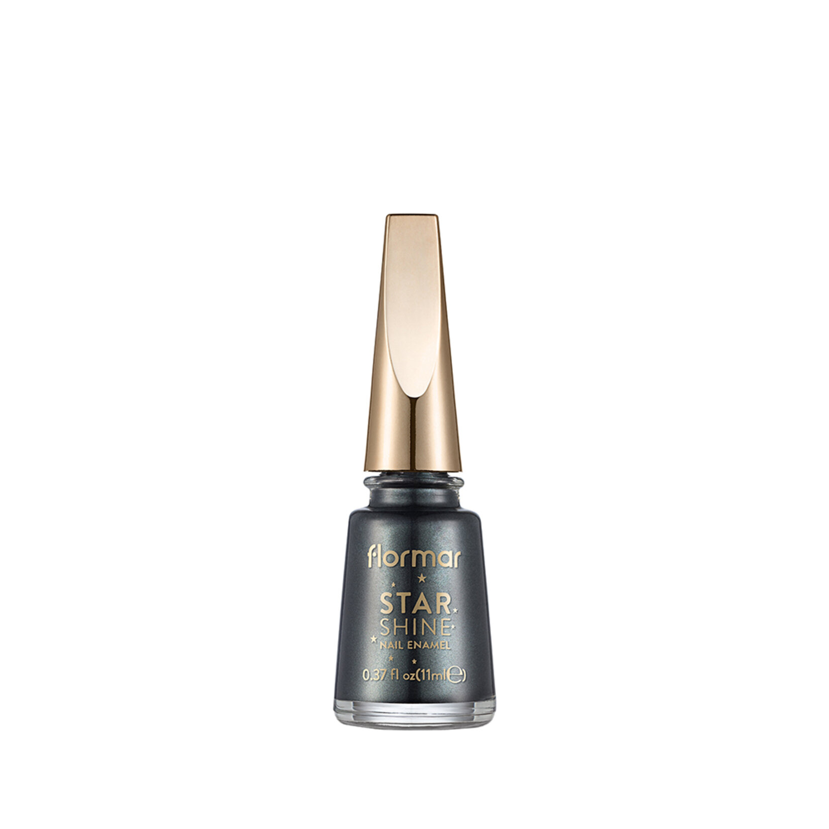 Flormar Star Shine Yoğun Renk Veren Metalik Oje - 006 Dark Romance - Görsel 1
