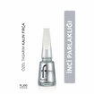 Flormar Pearly Yoğun Işıltı Veren Yarı Saydam Bazlı Sedefli Oje - 390 Stylish Silver (New) - Görsel 2