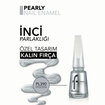 Flormar Pearly Yoğun Işıltı Veren Yarı Saydam Bazlı Sedefli Oje - 390 Stylish Silver (New) - Görsel 5