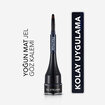 Flormar Yoğun Pigmentli ve Kremsi Dokulu Mat Jel Eyeliner - 002 Ocean Blue (New) - Görsel 4