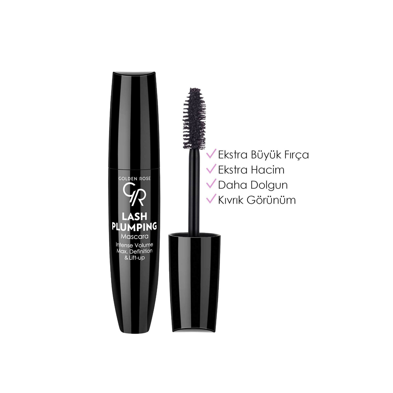 Golden Rose Lash Plumping Mascara - Görsel 4