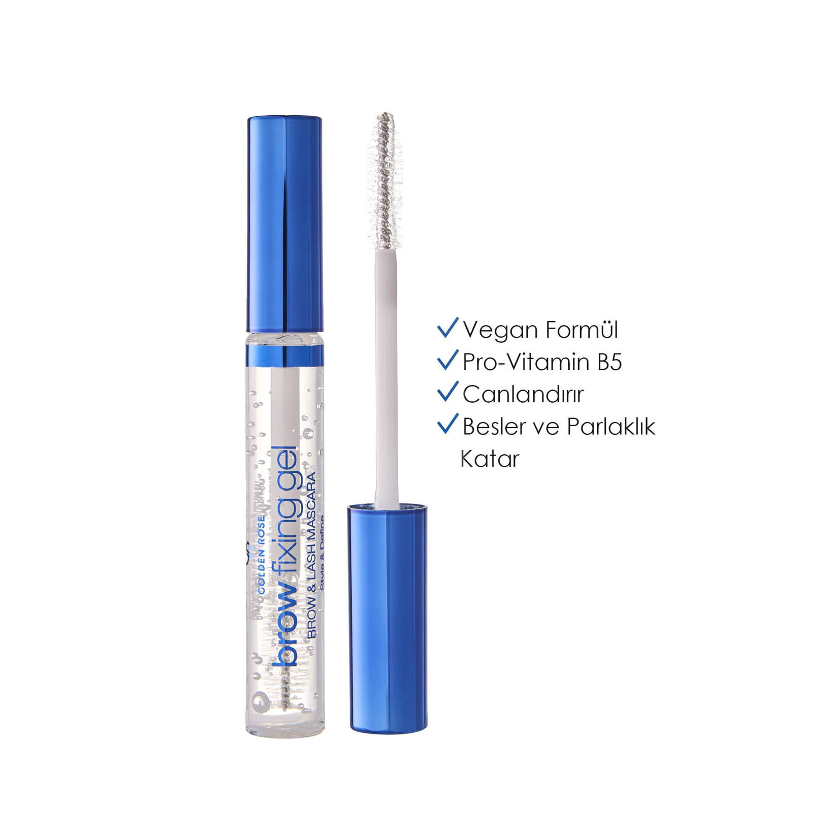 Golden Rose Brow Fixing Gel Brow & Lash Mascara - Görsel 3