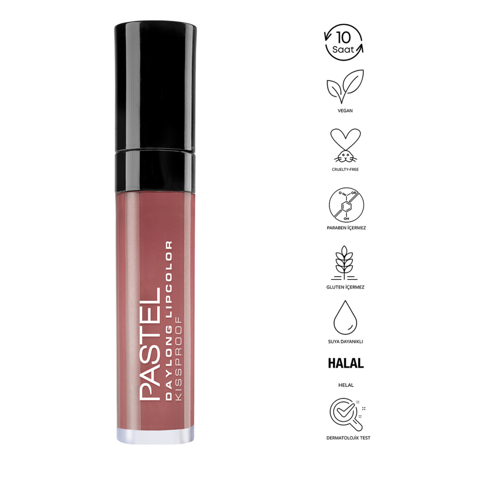 Pastel Daylong Lipcolor Kissproof - Likit Mat Ruj 39 - Görsel 3
