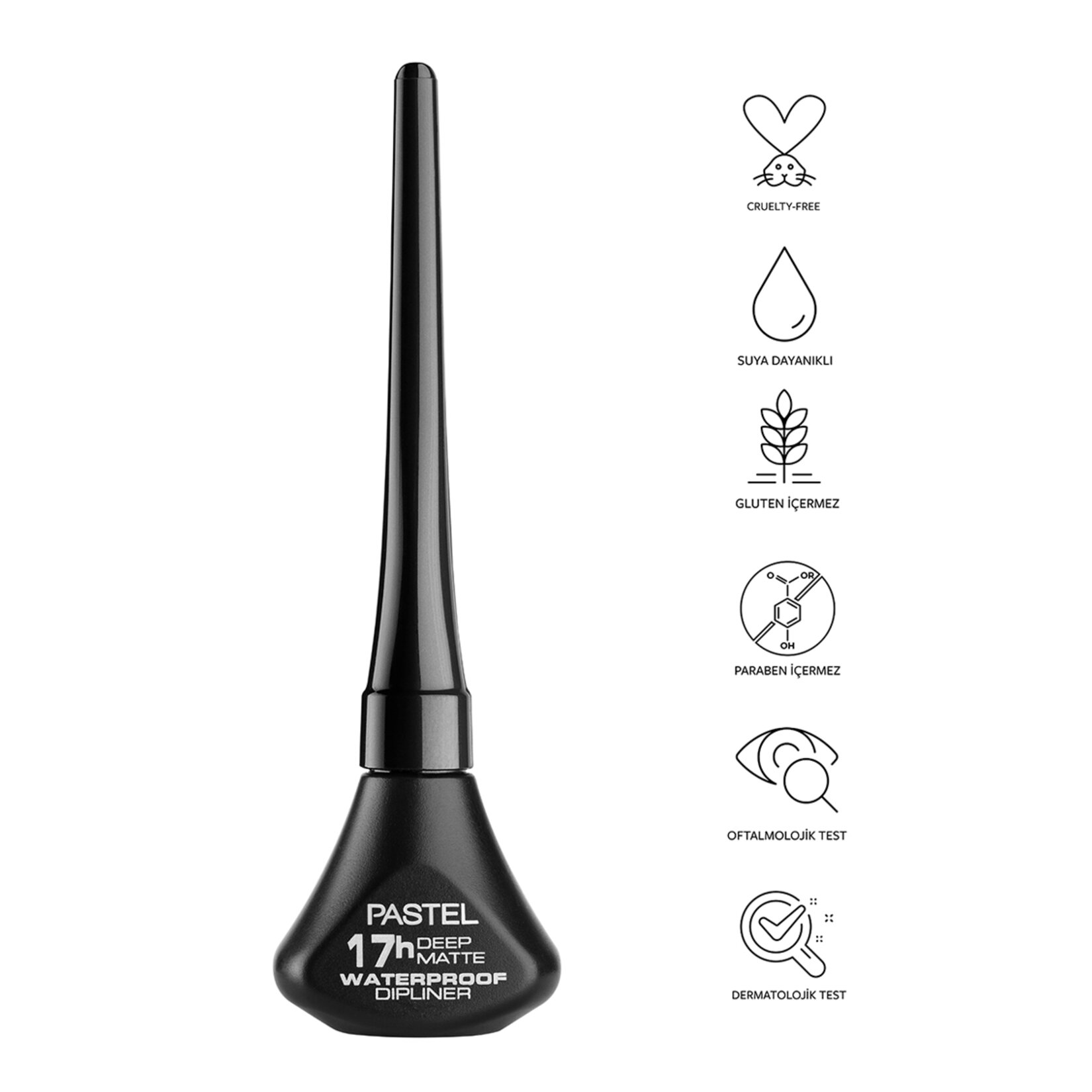 Pastel Deep Matte Waterproof Dipliner - Mat Dipliner - Görsel 3
