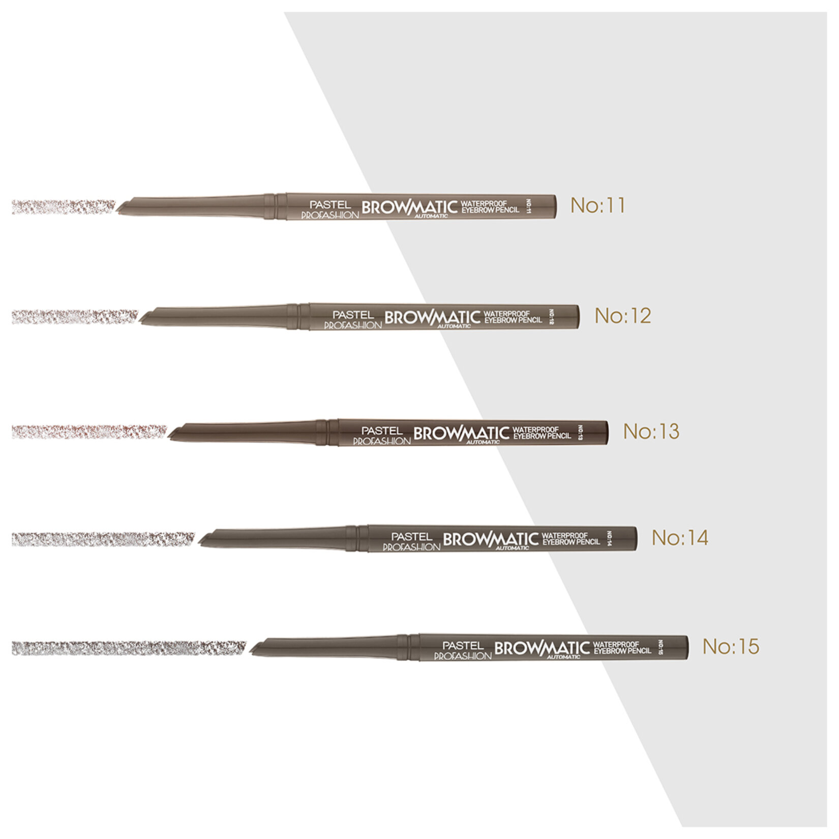 Pastel Browmatic Waterproof Eyebrow Pencil - Kaş Kalemi 14 - Görsel 3