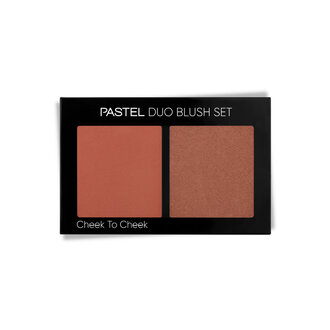 Pastel Duo Blush Set Cheek To Cheek - İkili Allık Seti 20 Warm Honey