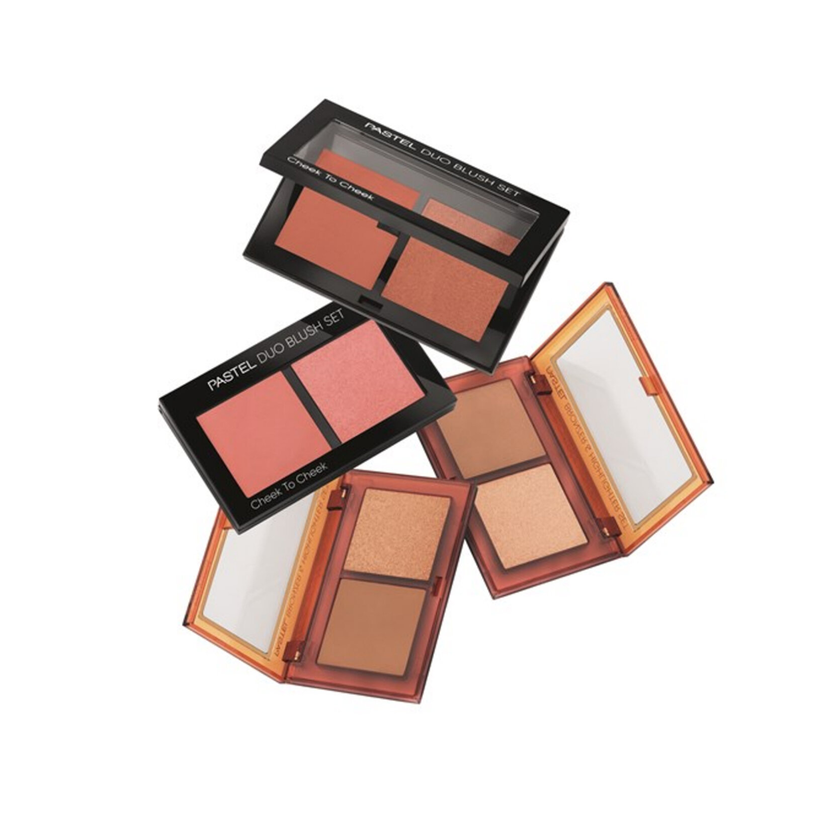 Pastel Duo Blush Set Cheek To Cheek - İkili Allık Seti 20 Warm Honey - Görsel 3