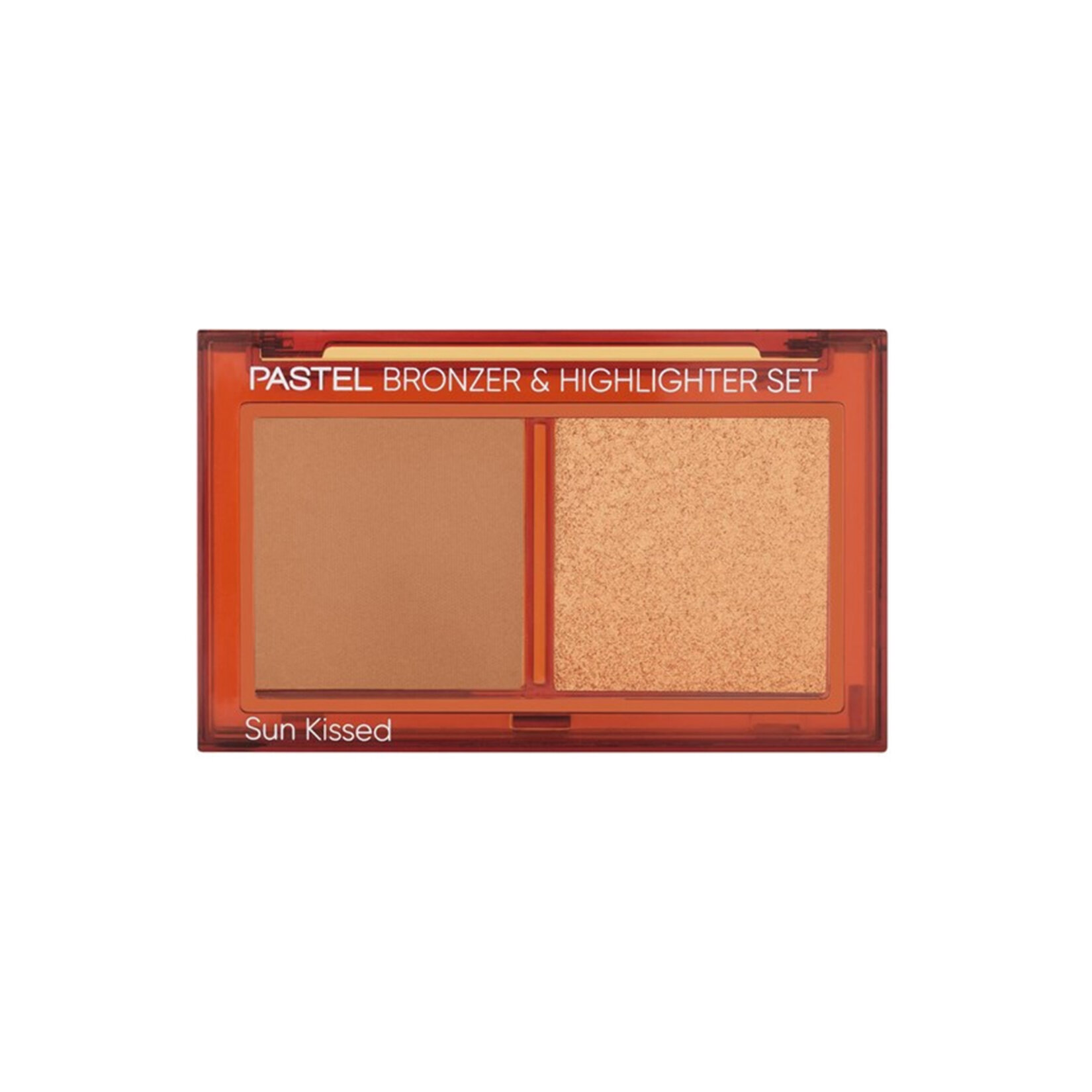 Pastel Bronzer&Highlighter Set Sun Kissed - Bronzlaştırıcı Ve Aydınlatıcı 02 Tan Bronze & Heat Glow - Görsel 1