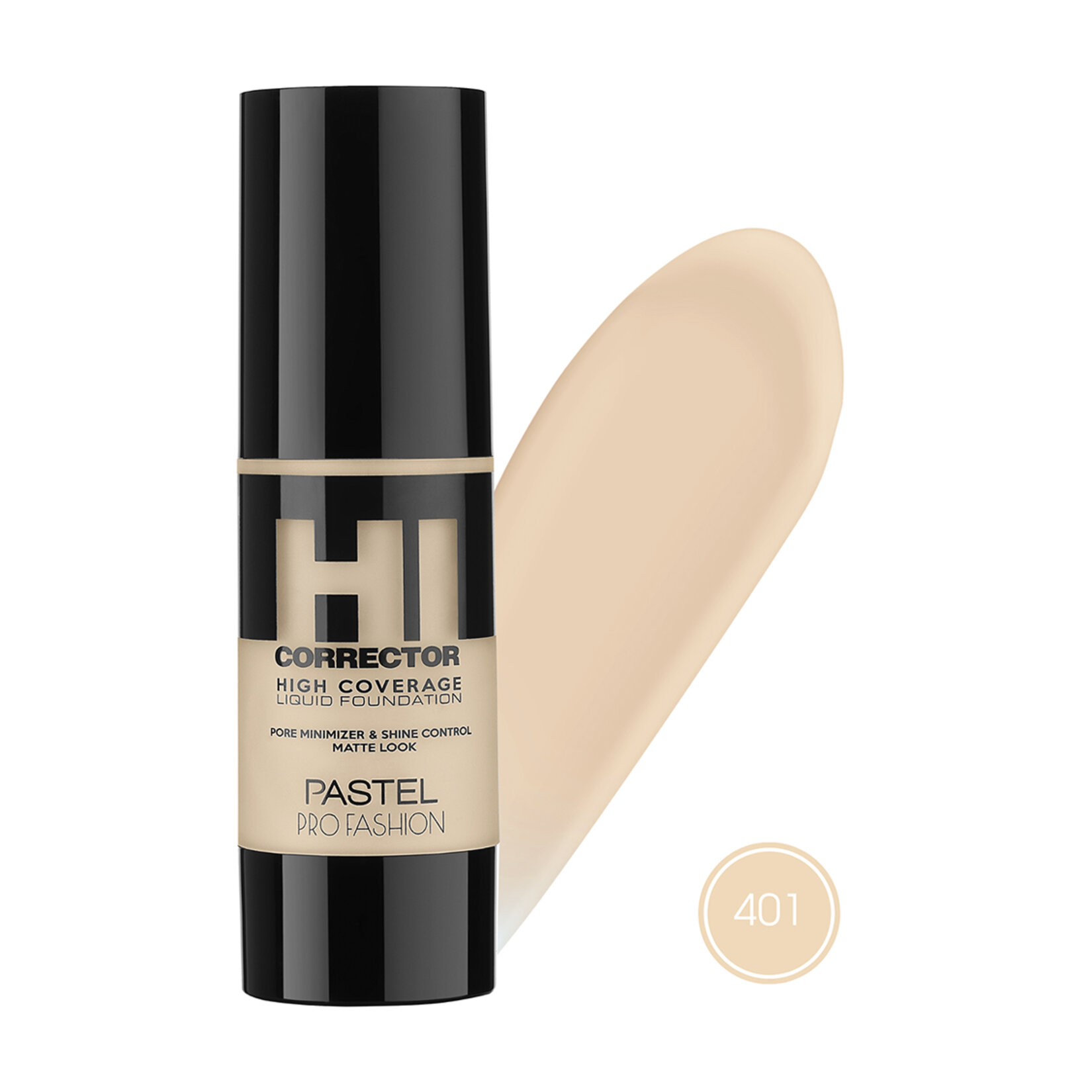 Pastel Corrector High Cover Fondöten 401 - Görsel 2