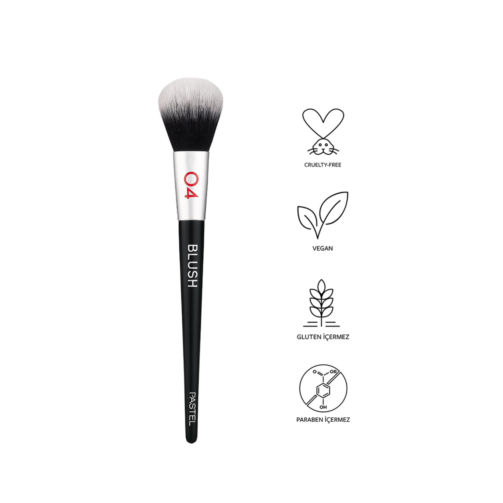 Pastel Blush Brush - Allık Fırçası 04 - Görsel 4