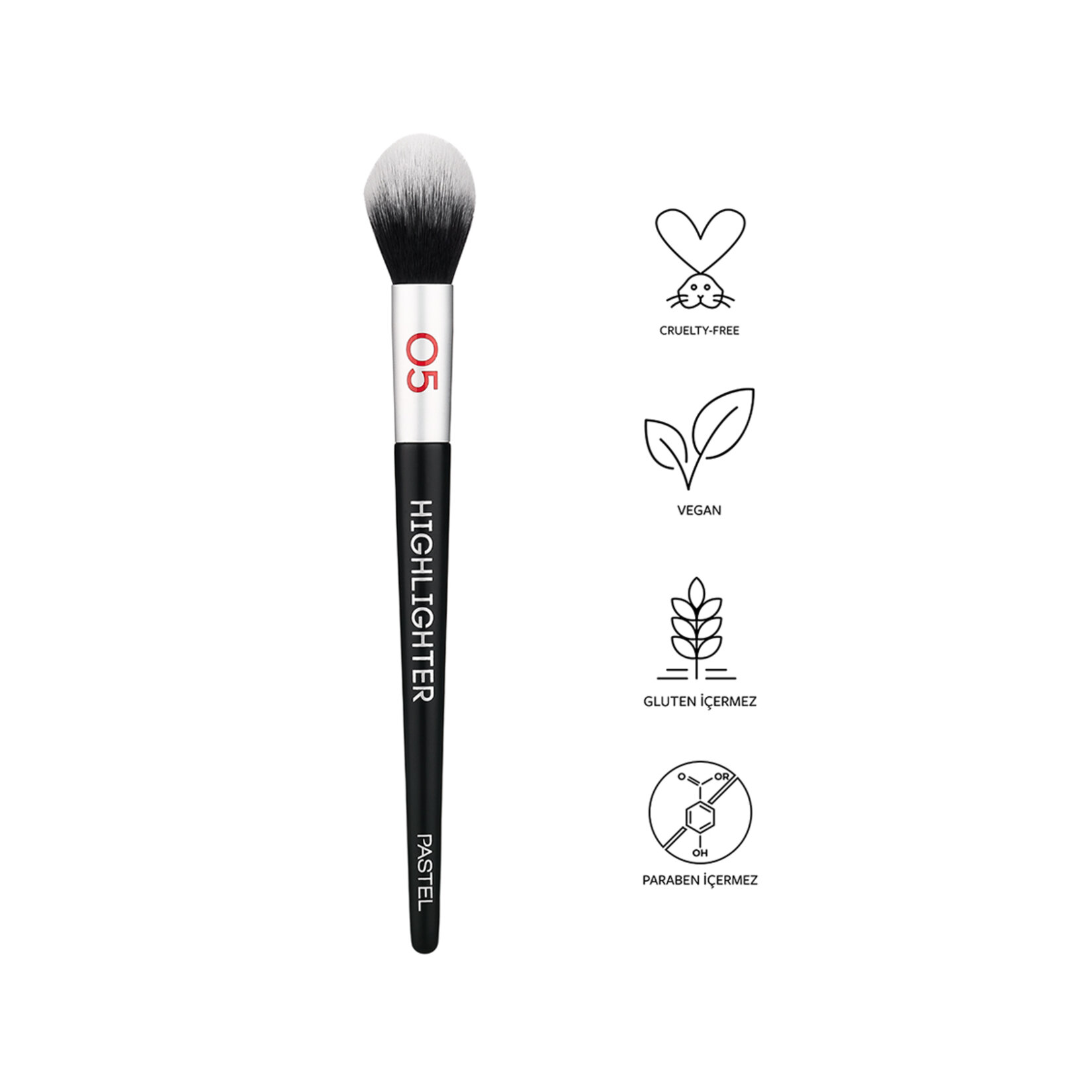 Pastel Higlighter Brush - Aydınlatıcı Fırçası 05 - Görsel 4