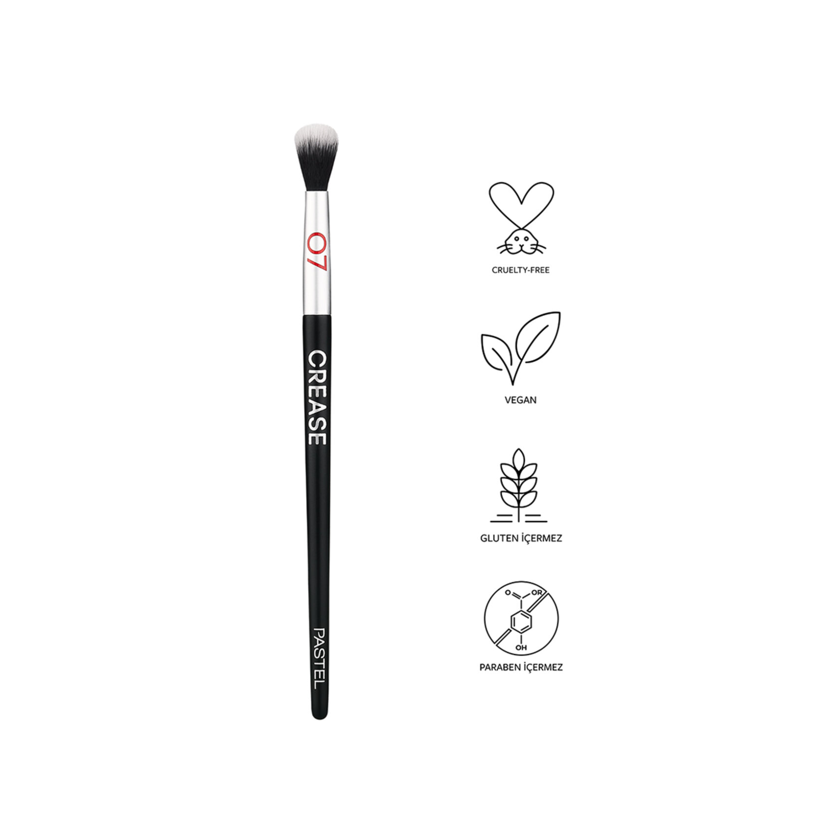 Pastel Crease Brush - Dağıtma Fırçası 07 - Görsel 4