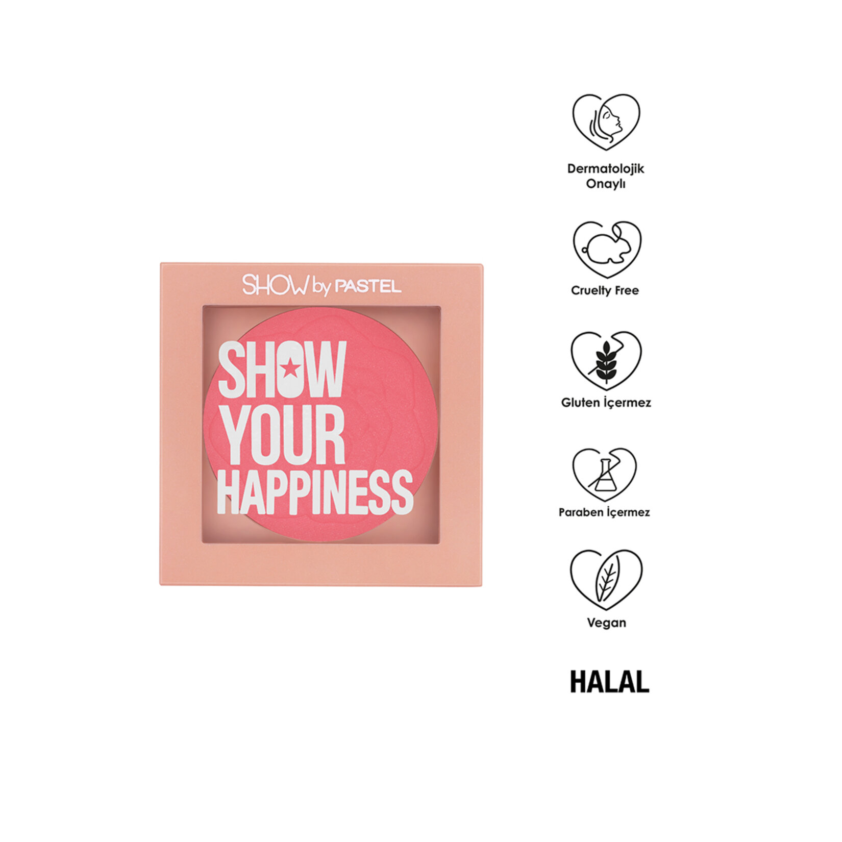 Show By Pastel Show Your Happiness Blush - Allık 202 Colorful - Görsel 3