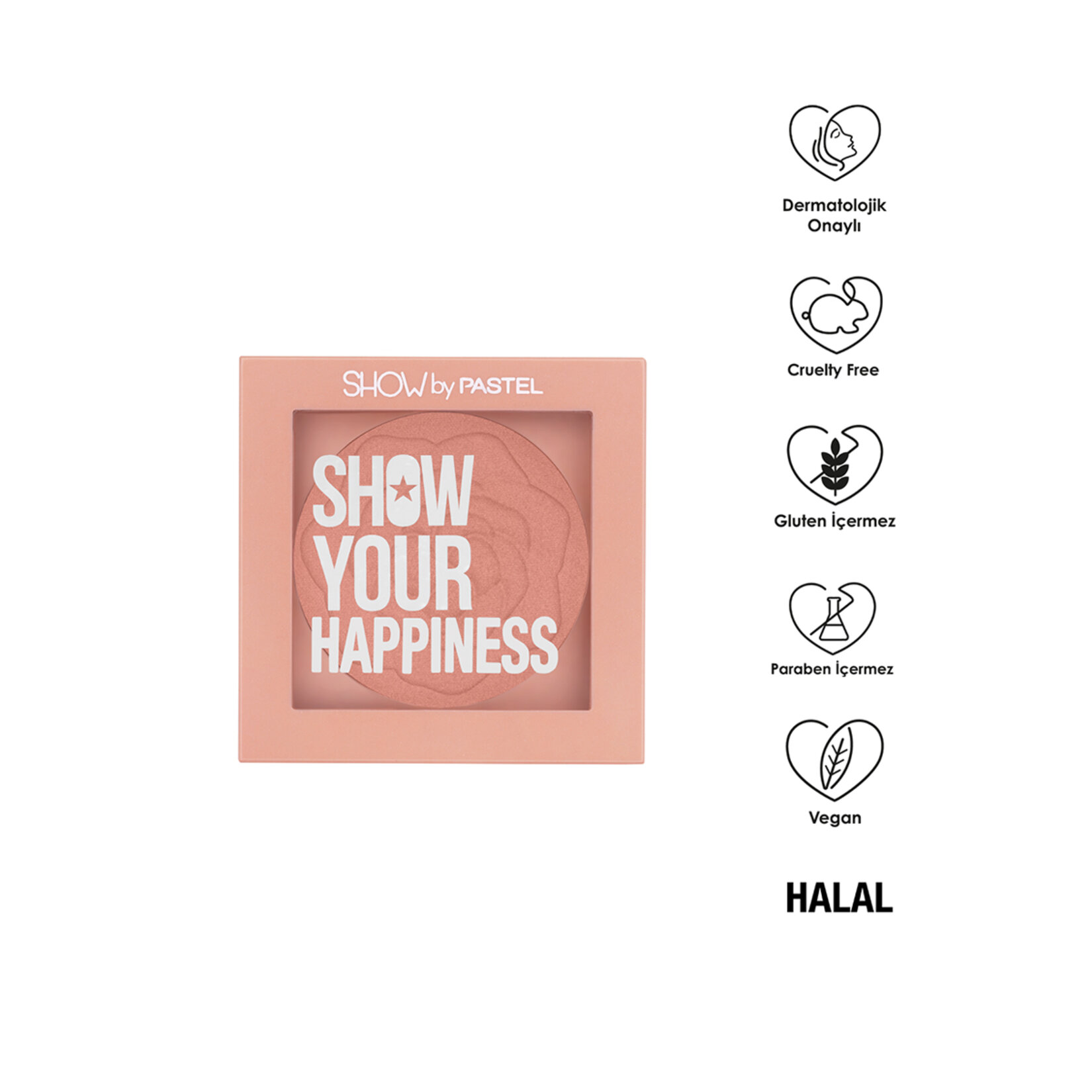 Show By Pastel Show Your Happiness Blush - Allık 203 Naıve - Görsel 3