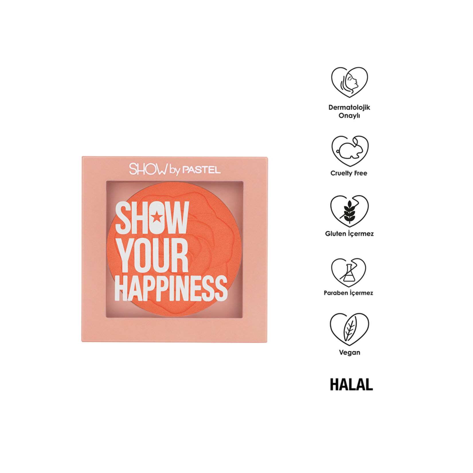 Show By Pastel Show Your Happiness Blush - Allık 206 Brave - Görsel 3