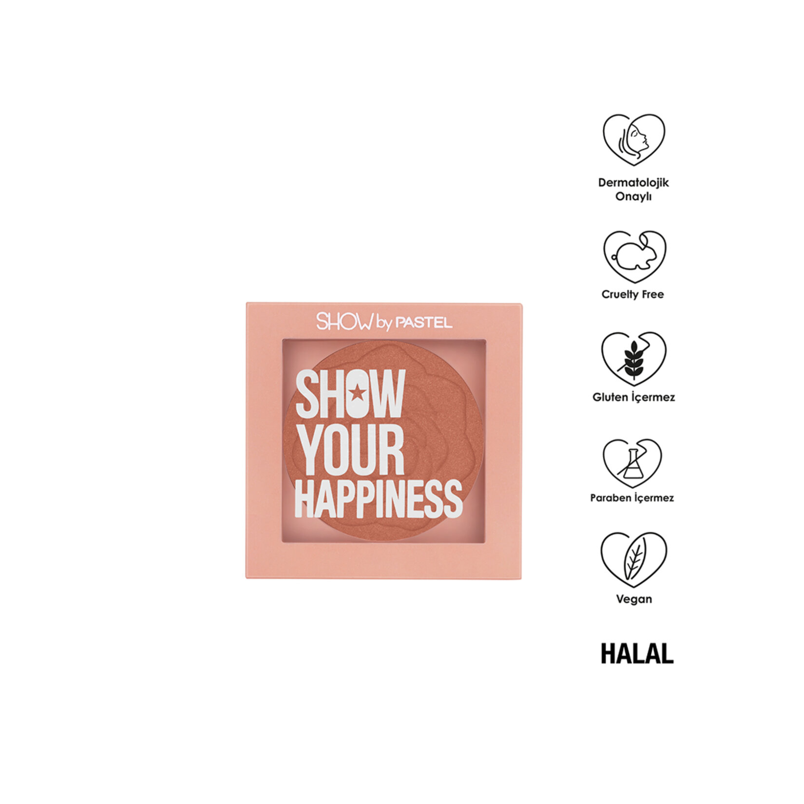 Show By Pastel Show Your Happiness Blush - Allık 207 Sunny - Görsel 3