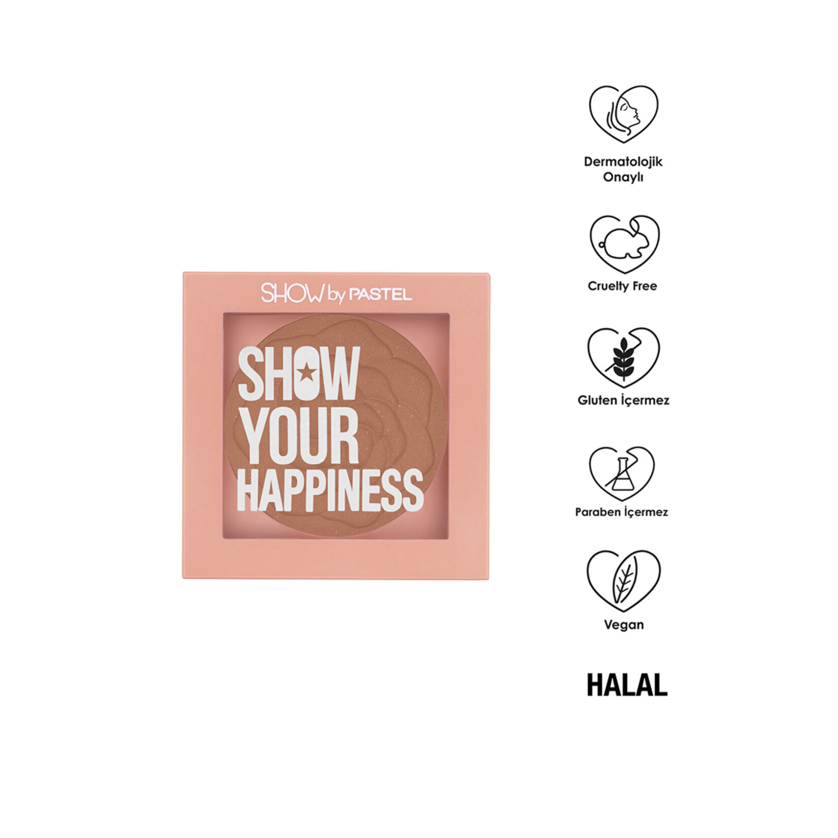 Show By Pastel Show Your Happiness Blush - Allık 208 Cool - Görsel 3
