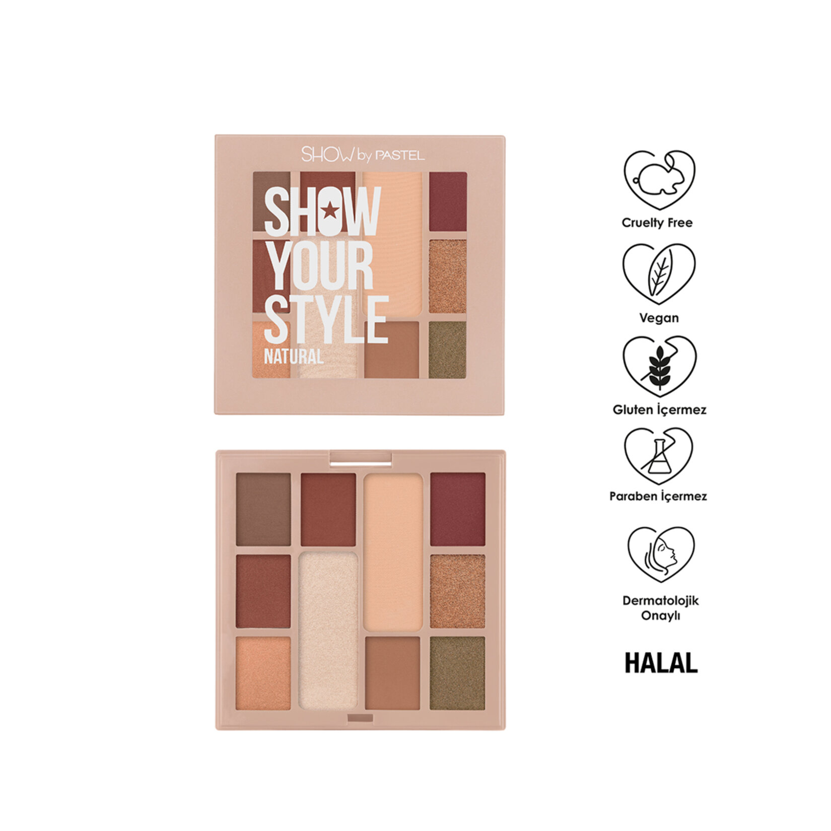 Show By Pastel Show Your Style - Far Paleti 464 Natural - Görsel 3