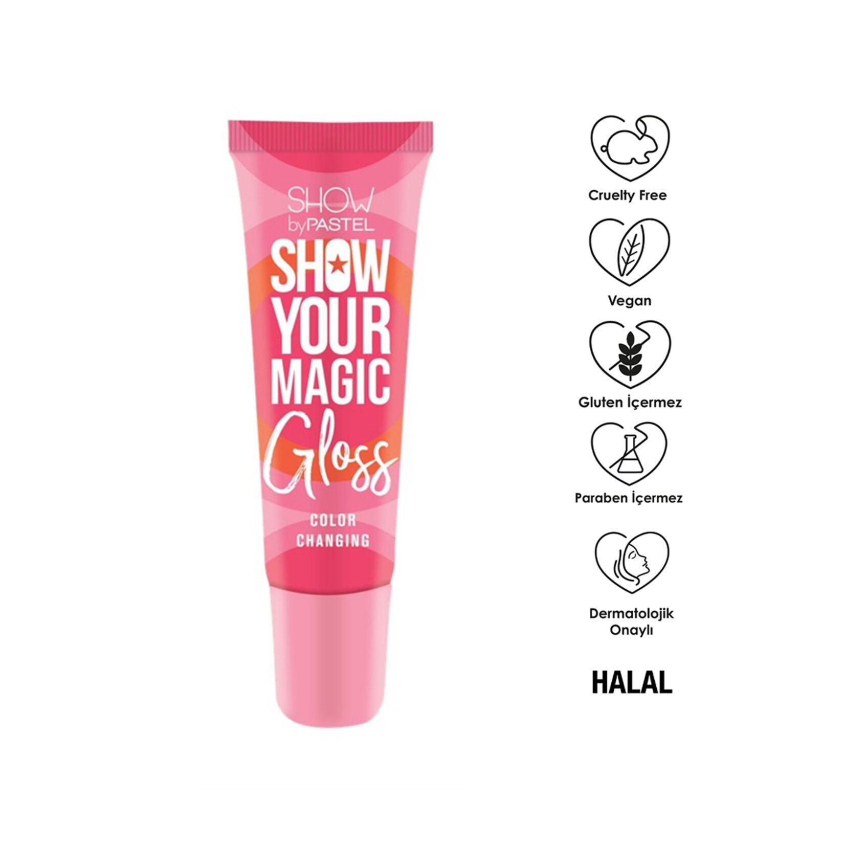 Show By Pastel Show Your Magic Gloss Color Changing - Renk Değiştiren Dudak Parlatıcısı - Görsel 2