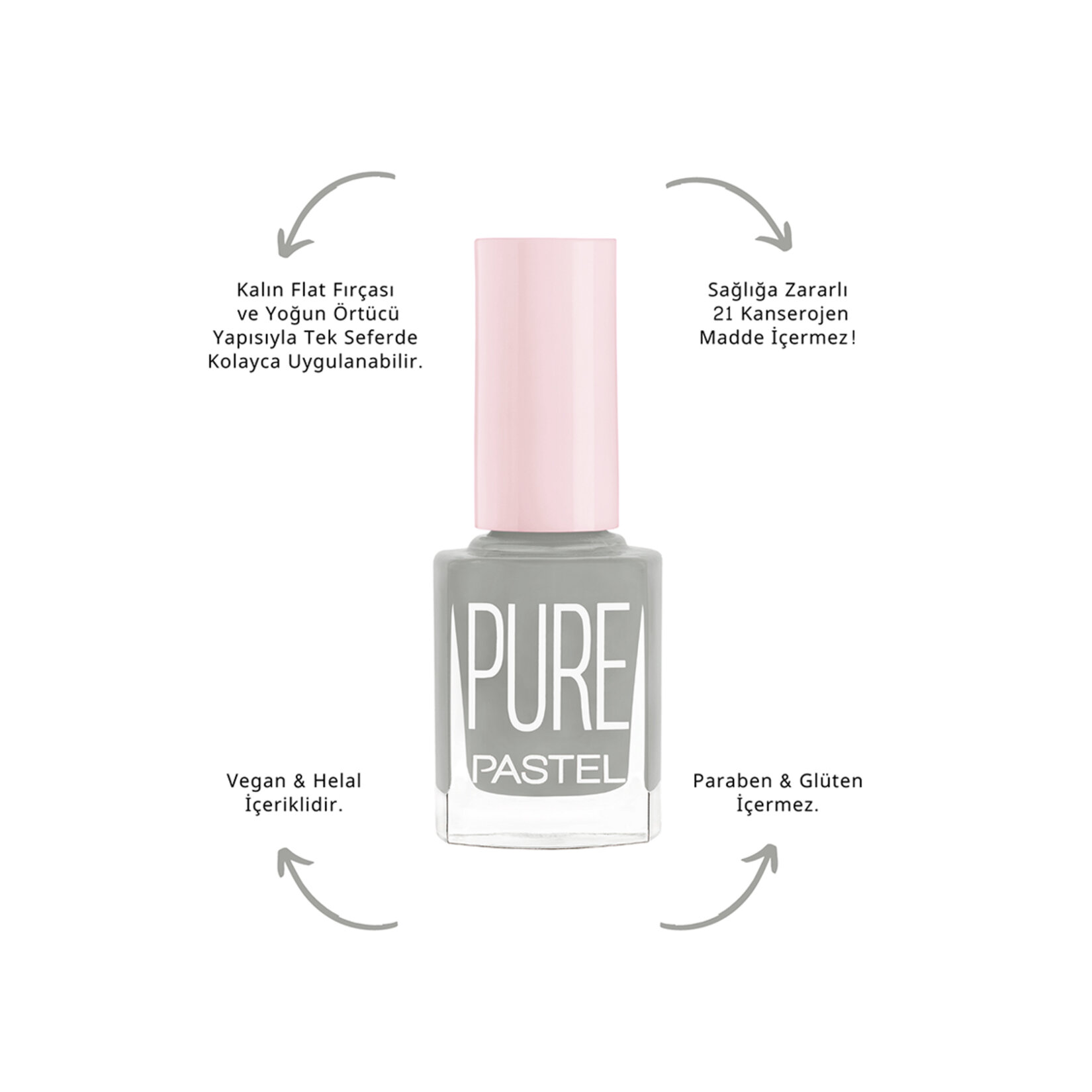 Pastel Pure Oje 620 - Görsel 2