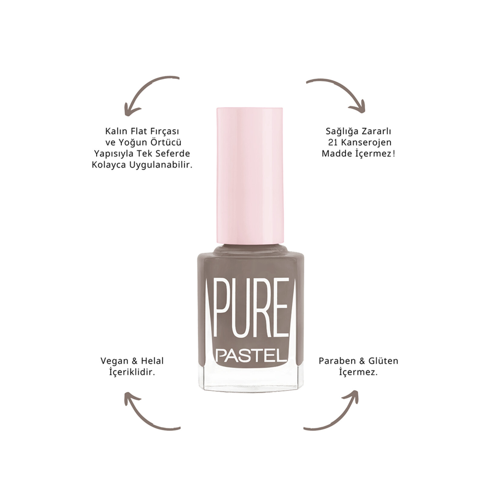Pastel Pure Oje 622 - Görsel 2