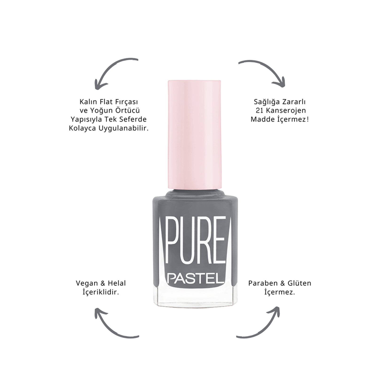 Pastel Pure Oje 624 - Görsel 2