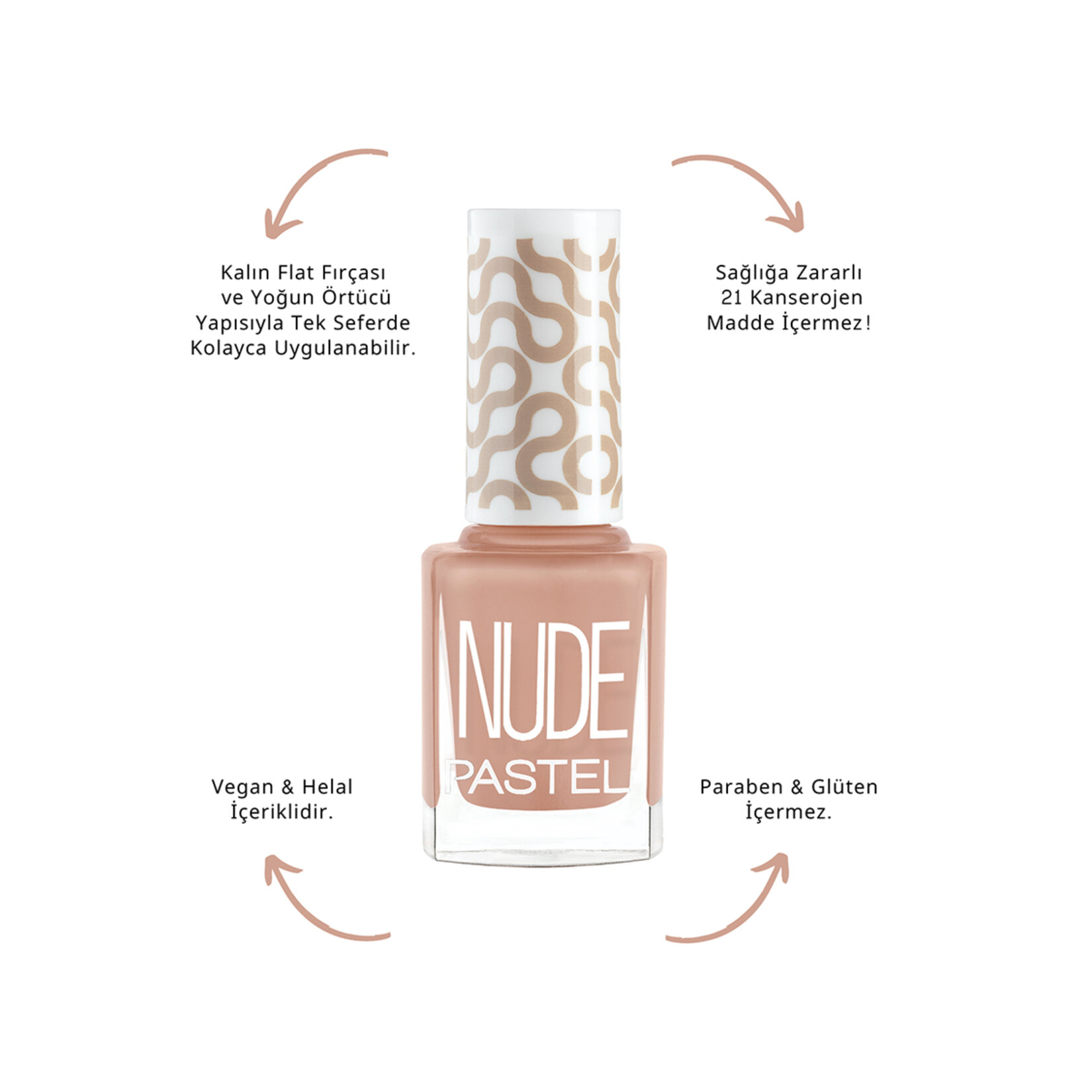 Pastel Nude Oje 771 Lady - Görsel 2