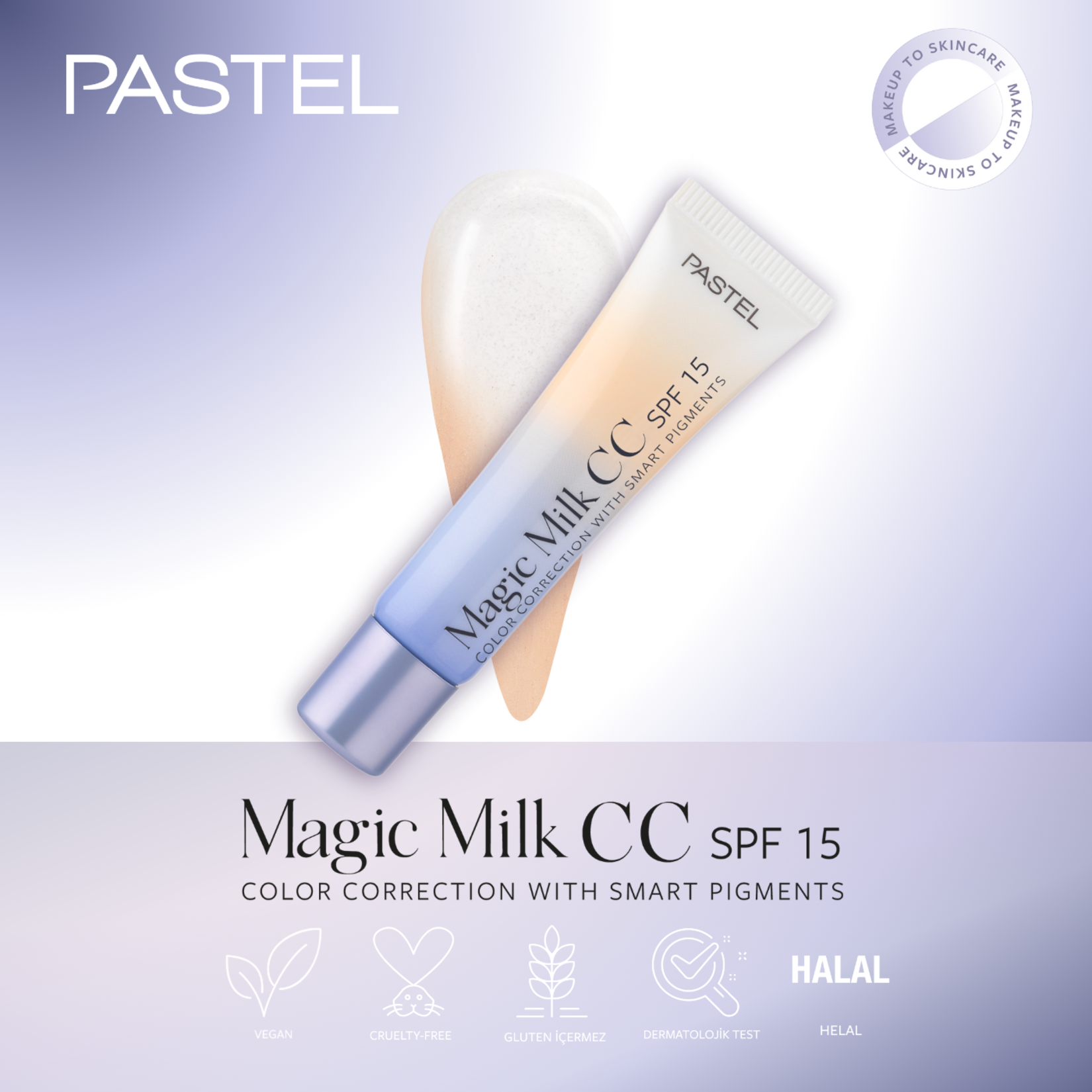 Pastel Magic Milk CC Fondöten 51 - Görsel 5