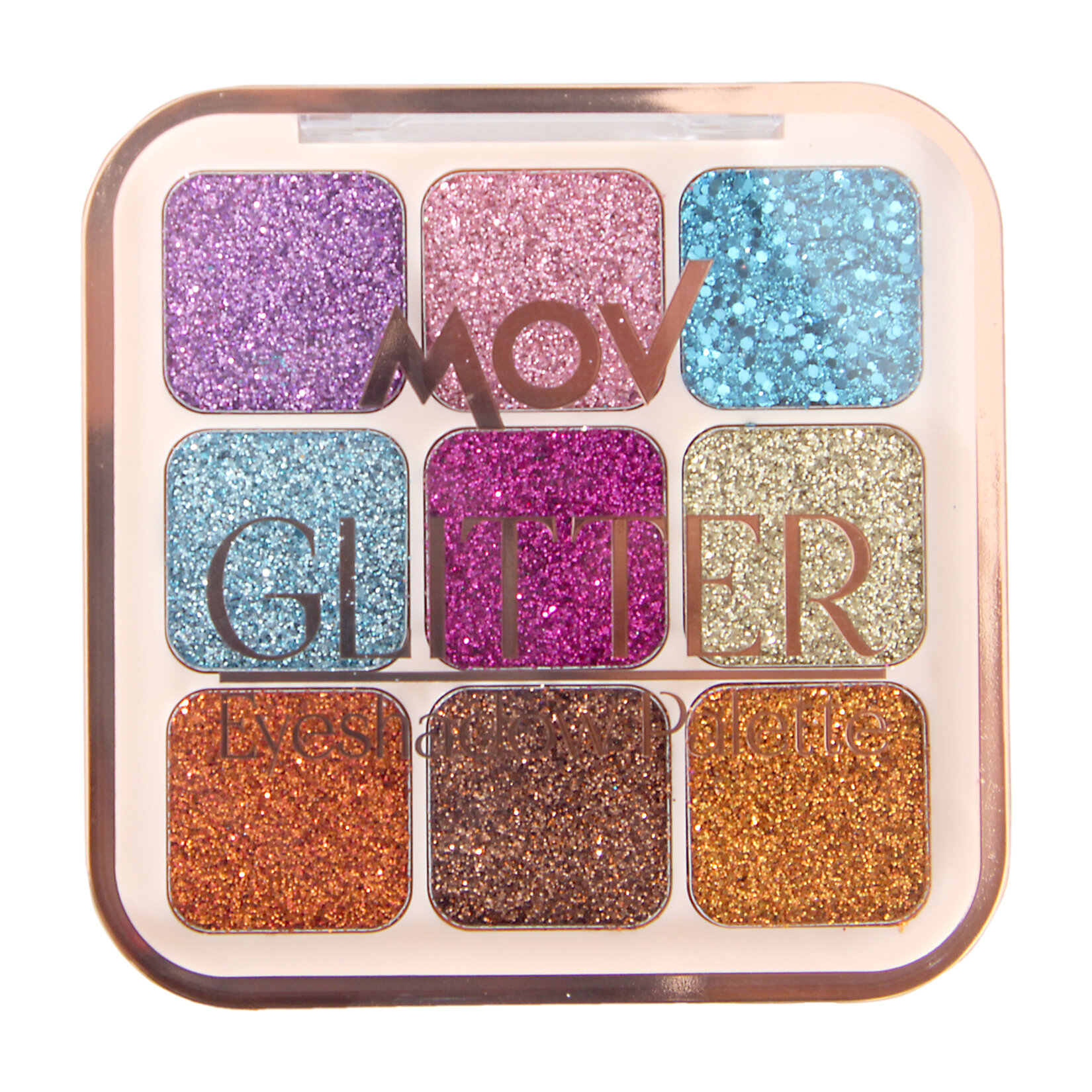 Mov 9'lu Far Paleti Glitter No:01