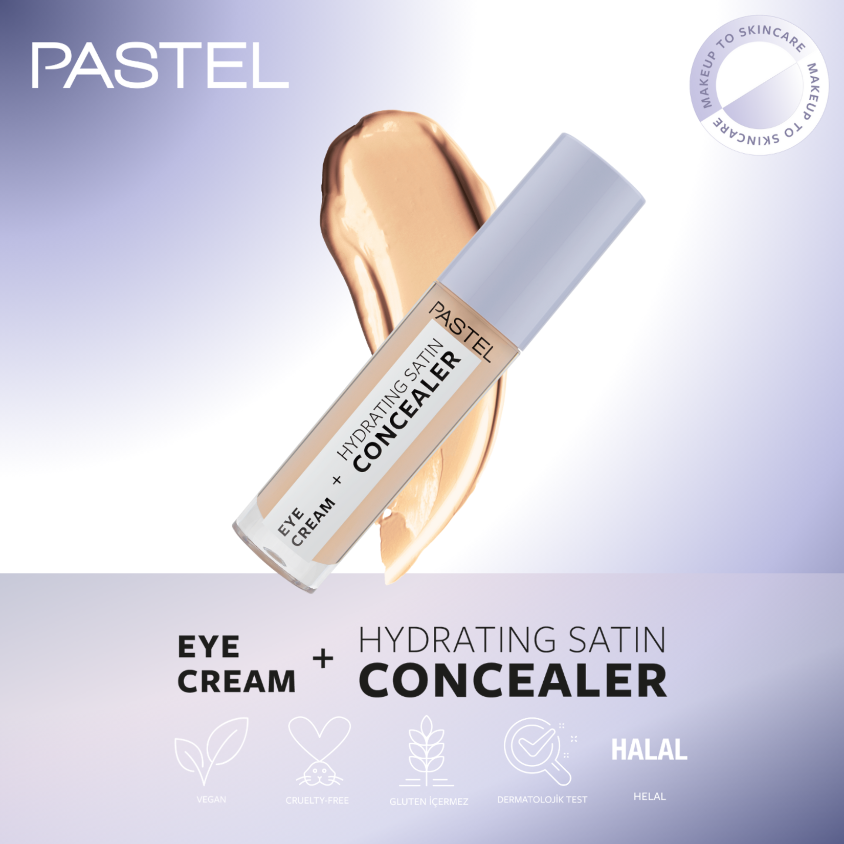 Pastel Göz Kremi + Göz Altı Kapatıcısı 65 Honeybun - Görsel 5