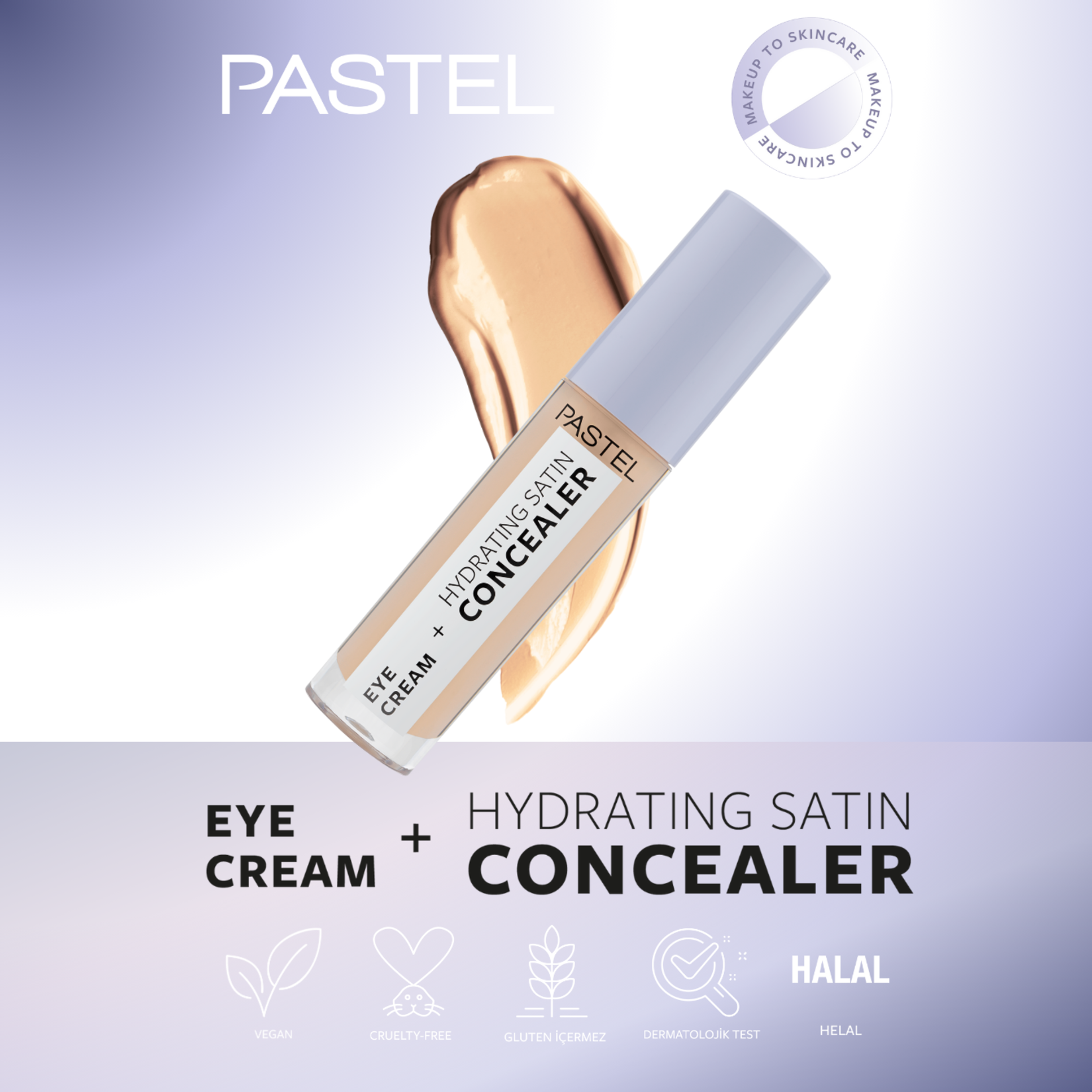 Pastel Göz Kremi + Göz Altı Kapatıcısı 64 Medium Light - Görsel 5