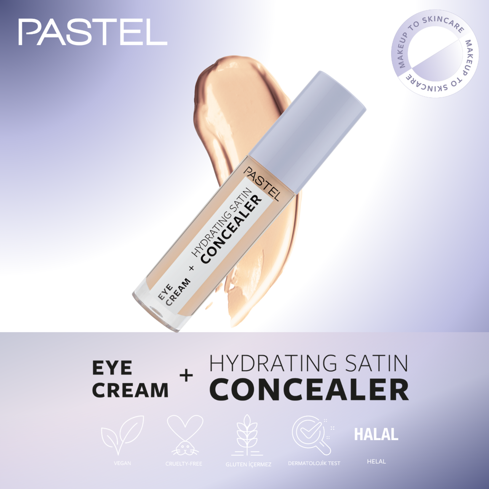 Pastel Göz kremi + Göz Altı Kapatıcısı 63 Milkshake - Görsel 5