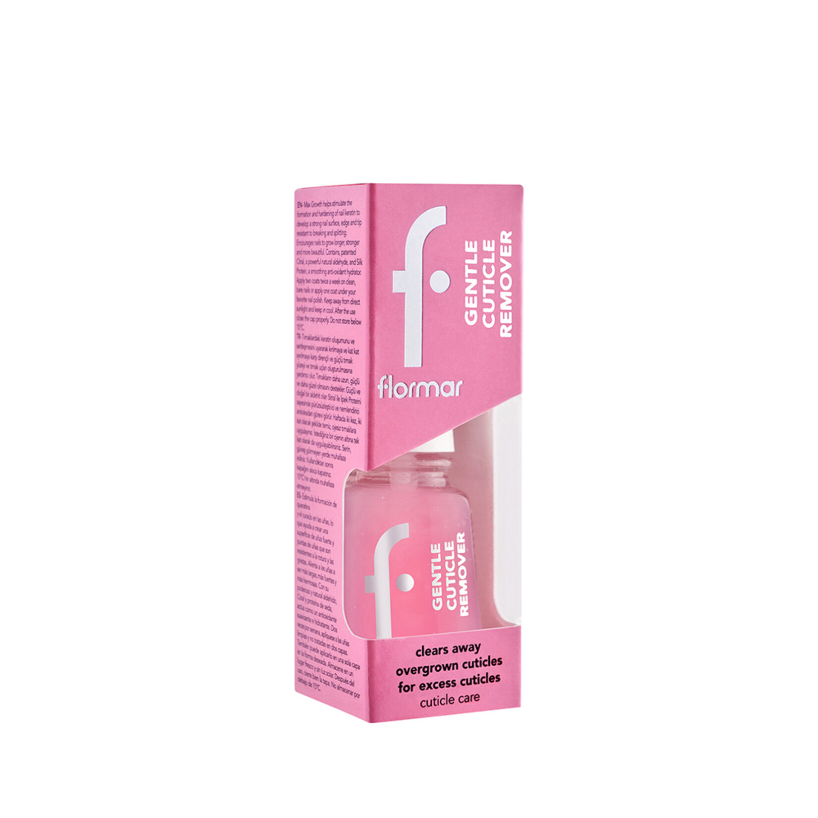 Flormar Gentle Cuticle Remover Tırnak Eti Yumuşatıcı ve Temizleyici Bakım Jeli - 000 Transparent - Görsel 3
