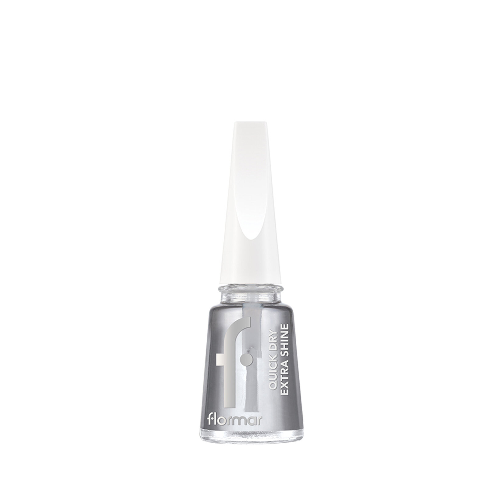 Flormar Quick Dry Extra Shine Hızlı Kurutan Yoğun Parlak Son Kat Tırnak Cilası - 000 Transparent - Görsel 1