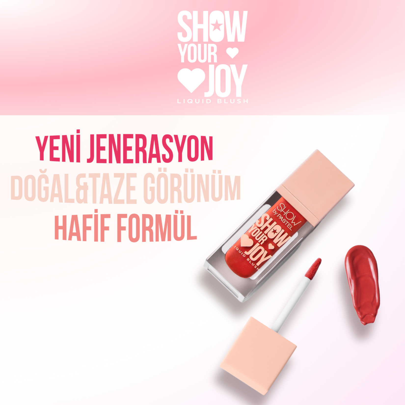 Show By Pastel Show Your Joy Liquid Blush - Likit Allık 58 - Görsel 3